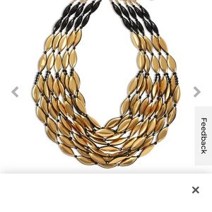 Chico’s Gold and Black Necklace